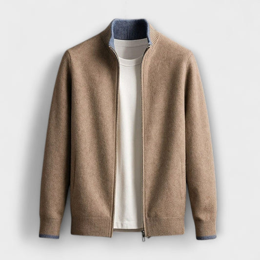 David - Knitted Zip Jacket